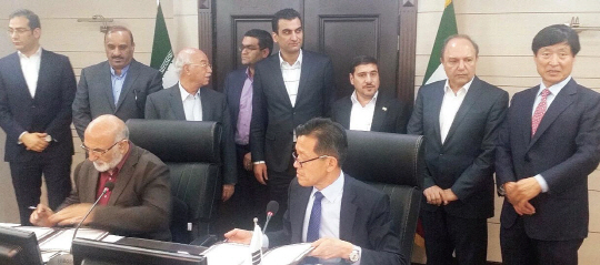 한국선주협회는 지난 2일(현지시각) 이란선주협회와 한-이란선주협회간 상생발전을 위한 MOU를 체결했다.     한국선주협회 제공